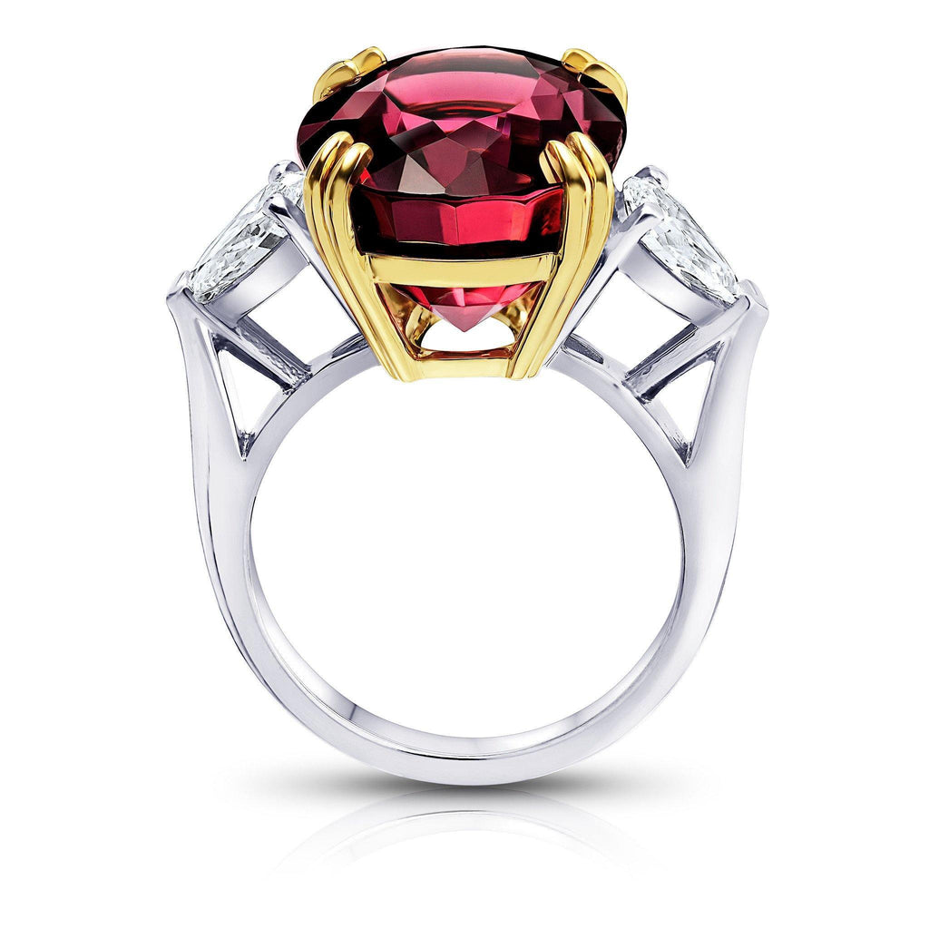 15.13 Carat Oval Red Spinel Ring - David Gross Group