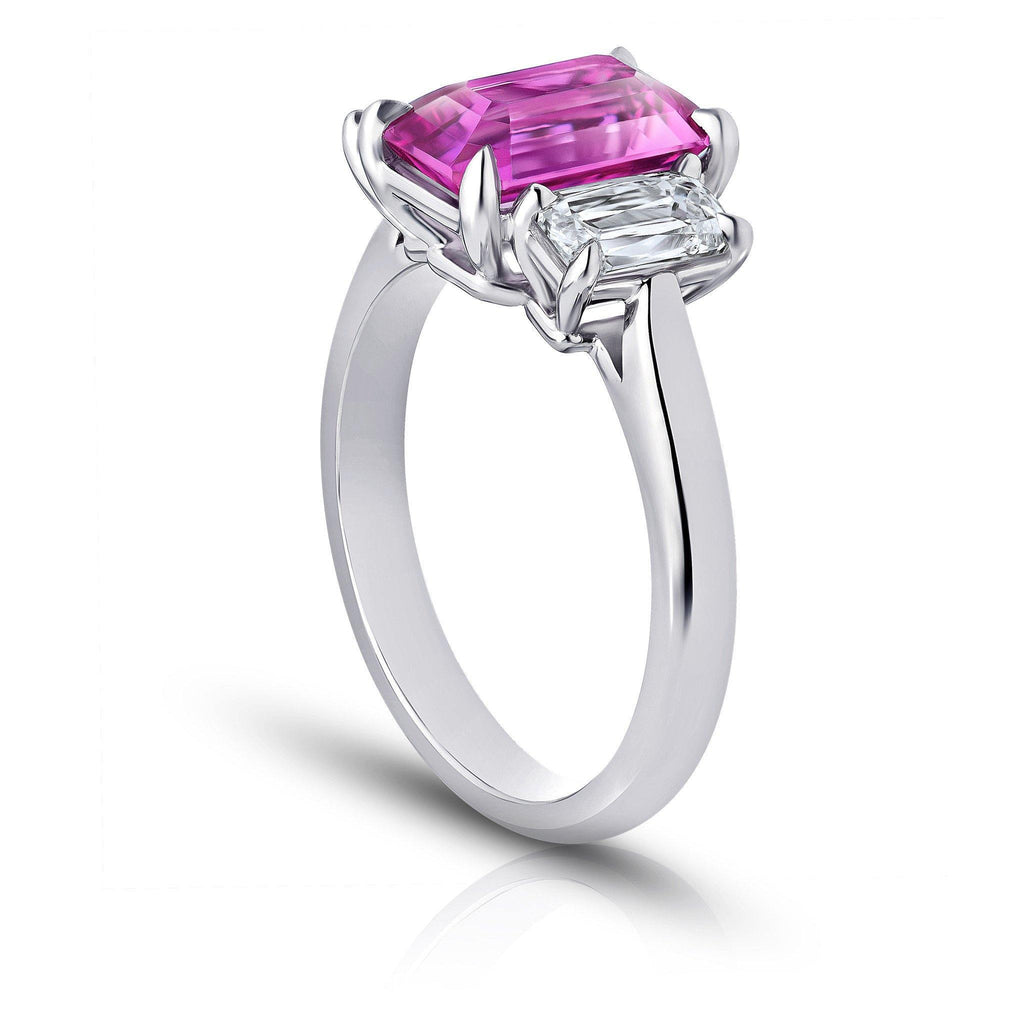 3.03 Carat No Heat Pink Sapphire - David Gross Group