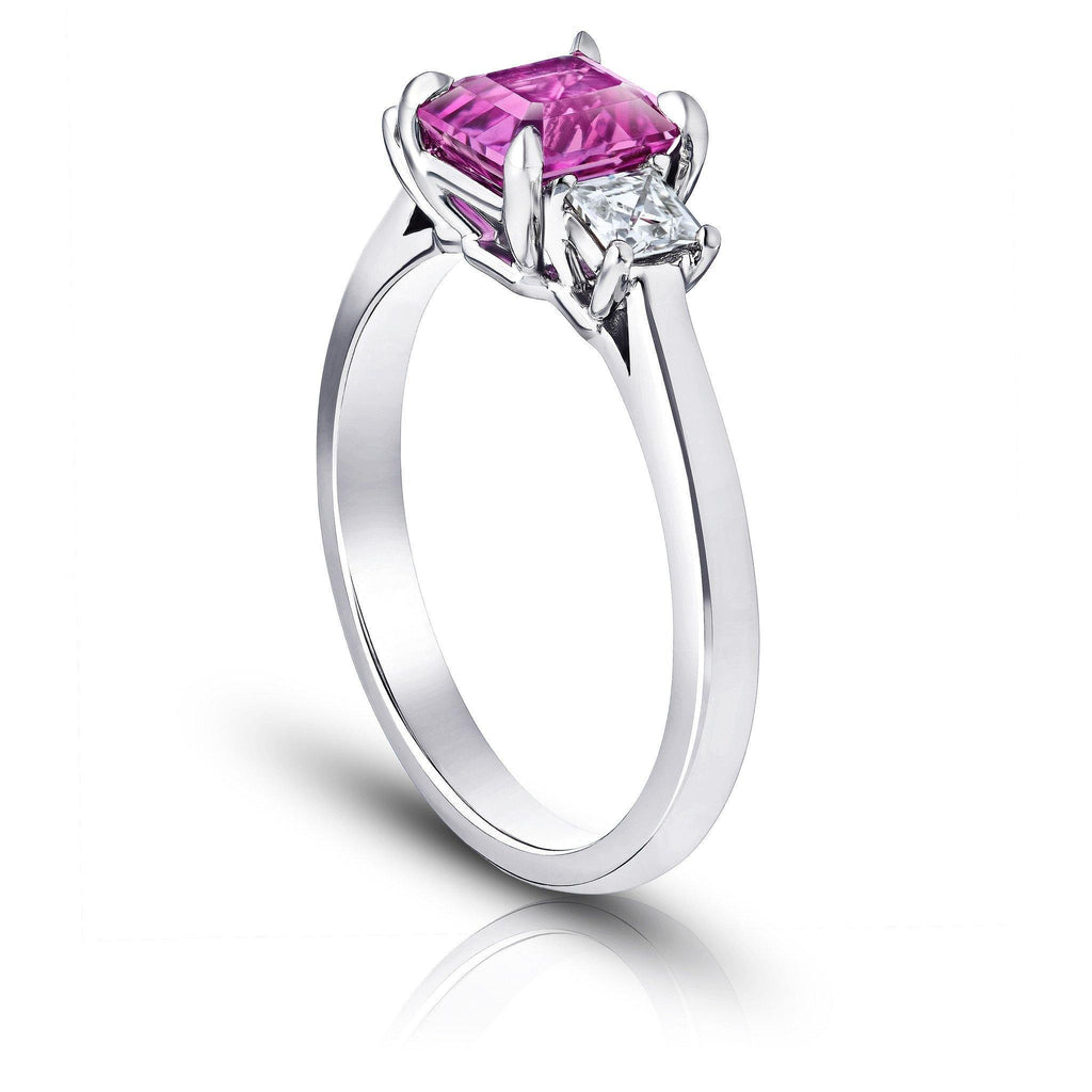 1.60 Carat Pink Sapphire Ring - David Gross Group