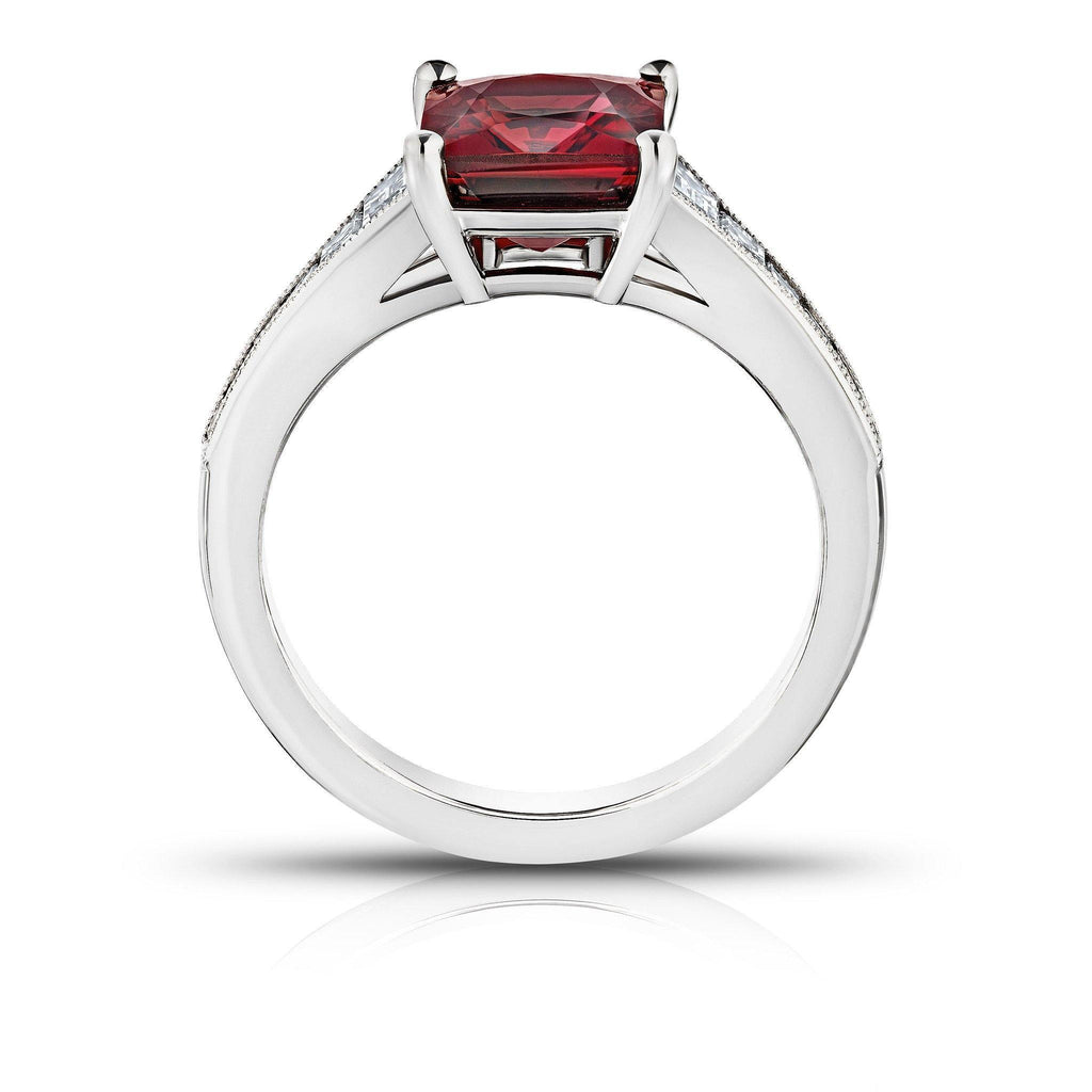 2.52 Carat Cushion Spinel Ring - David Gross Group