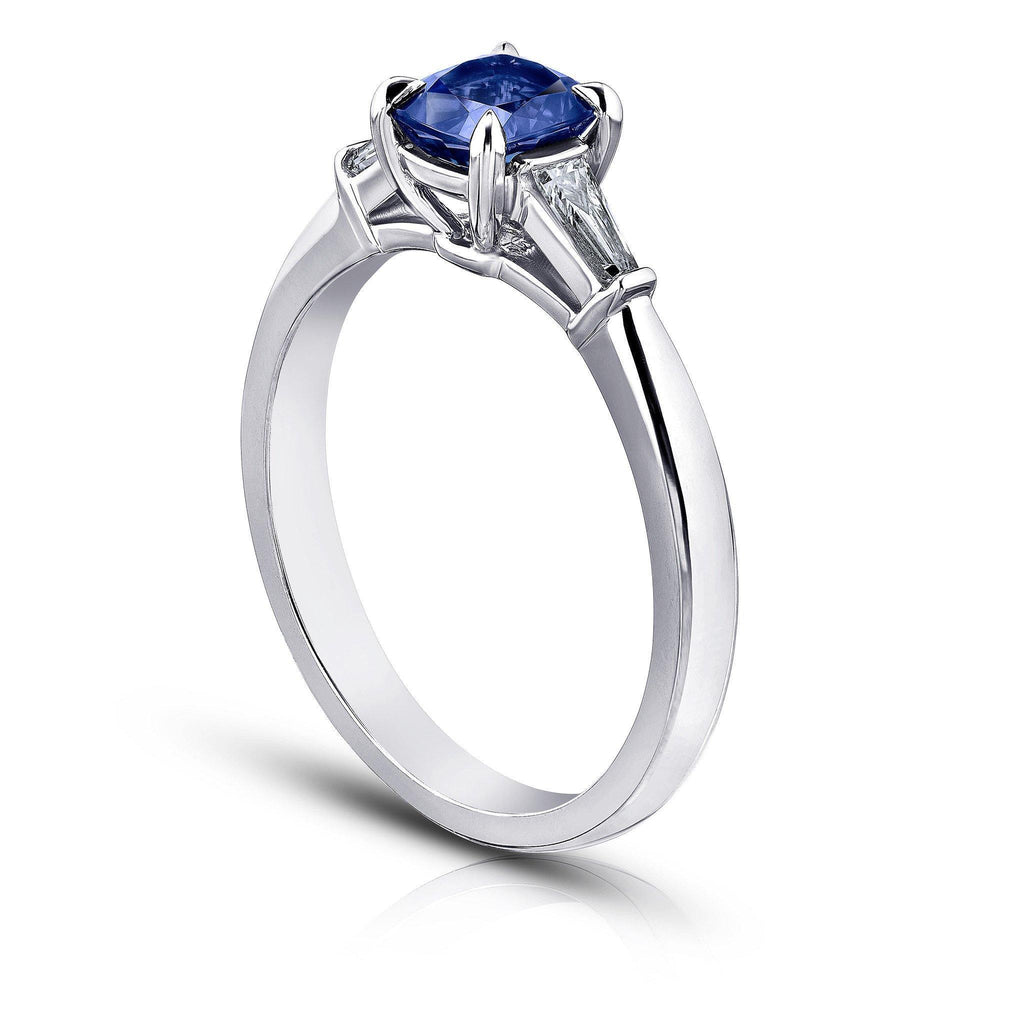 1.03 Carat Blue Sapphire Ring - David Gross Group