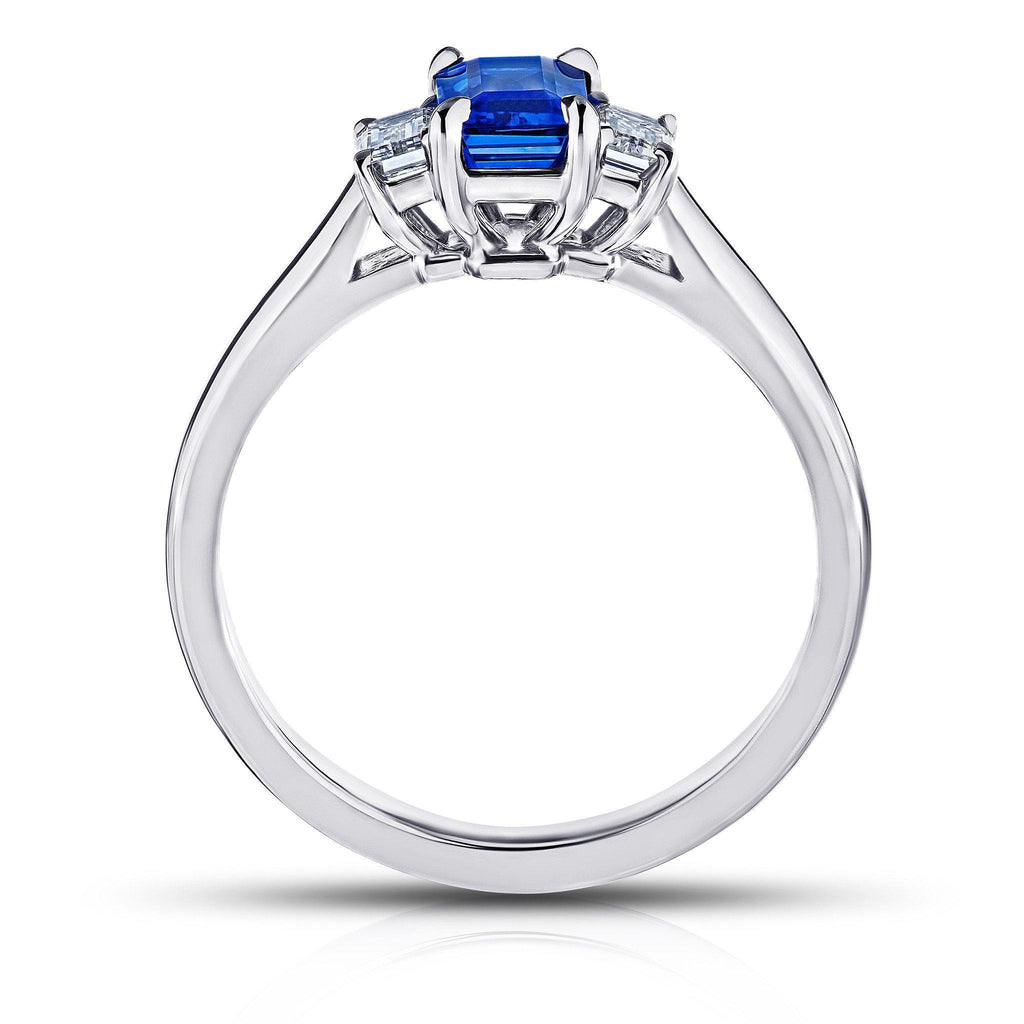 1.05 Carat Blue Sapphire Ring - David Gross Group