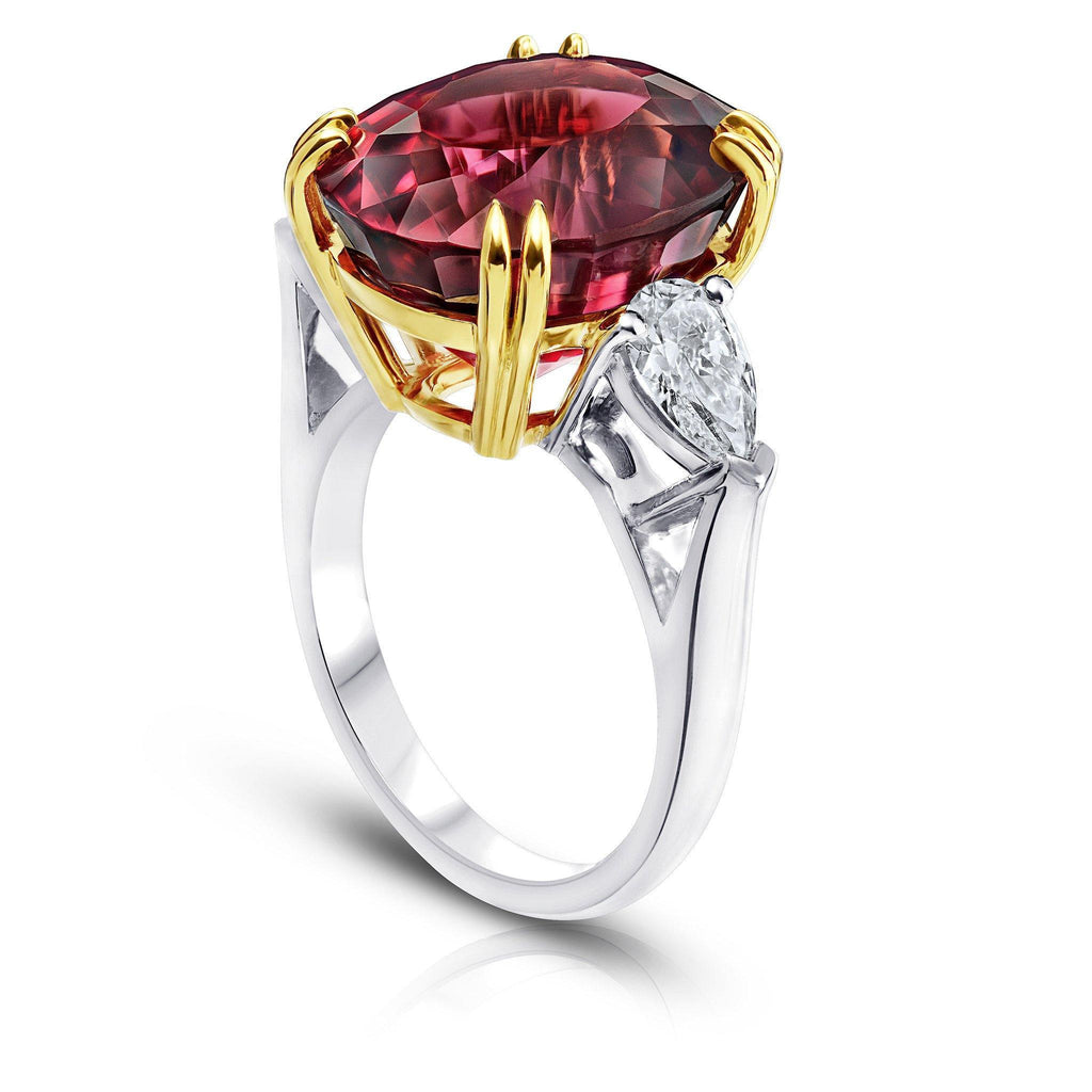 15.13 Carat Oval Red Spinel Ring - David Gross Group