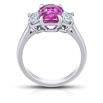 3.03 Carat No Heat Pink Sapphire - David Gross Group