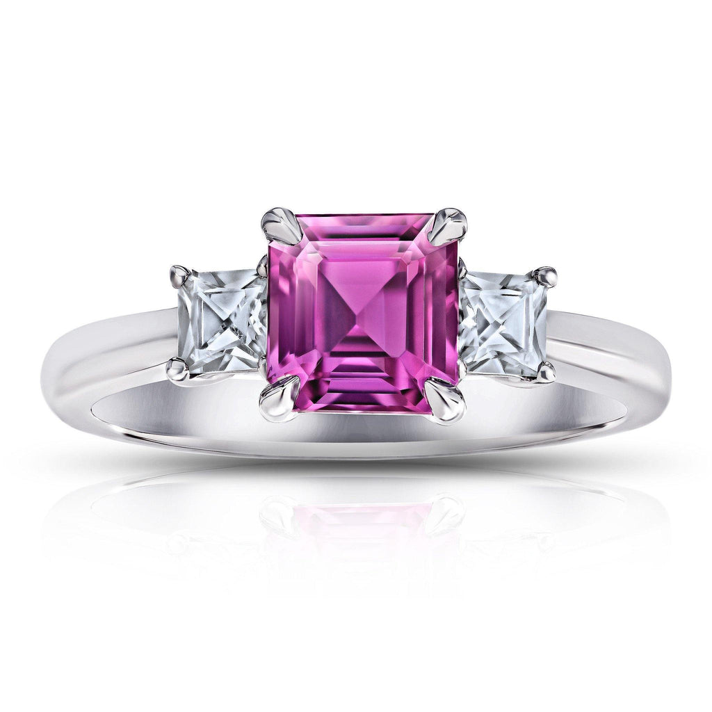 1.60 Carat Pink Sapphire Ring - David Gross Group