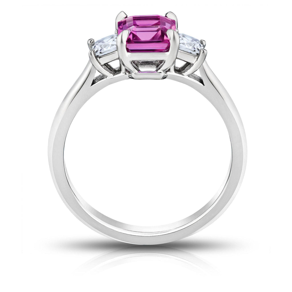 1.60 Carat Pink Sapphire Ring - David Gross Group