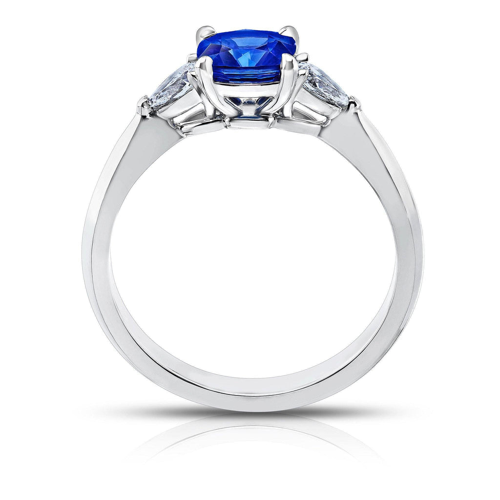 1.08 Carat Blue Sapphire Ring - David Gross Group