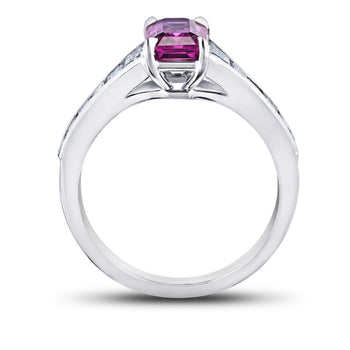 1.85 Carat Pink Sapphire Ring - David Gross Group