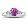 1.39 Carat Pink sapphire ring - David Gross Group