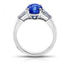 3.23 Carat Blue Oval Sapphire Ring - David Gross Group