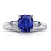 3.07 Carat Blue Sapphire Ring - David Gross Group