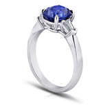 3.07 Carat Blue Sapphire Ring - David Gross Group