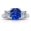 3.18 Carat Blue Ceylon Sapphire Ring - David Gross Group