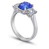3.18 Carat Blue Ceylon Sapphire Ring - David Gross Group