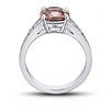 3.26 Carat Padparadscha Sapphire Ring - David Gross Group
