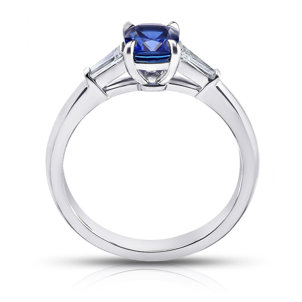1.03 Carat Blue Sapphire Ring - David Gross Group