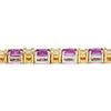 Yellow Diamond and Pink Sapphire Bracelet - David Gross Group